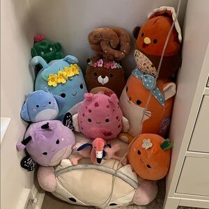 Squish mallow Colorful Plush Toy Collection